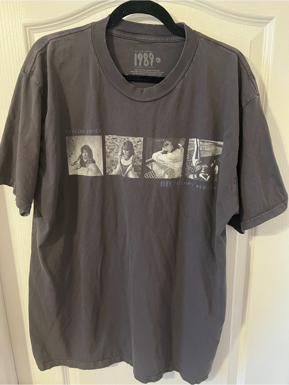 Taylor Swift 1989 Photo Strip Tee - Charcoal